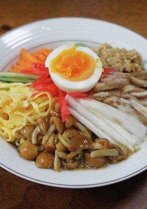 ねばねば冷やし中華ごま風味-レシピのメイン写真