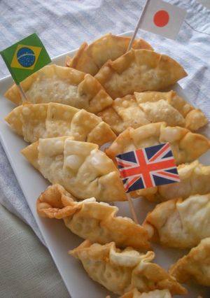 何が出るかなっ？かぼちゃの揚げ餃子★-レシピのメイン写真