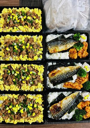 仕送り弁当　冷凍弁当②-レシピのメイン写真