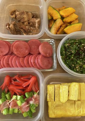1週間のお弁当7/24-レシピのメイン写真
