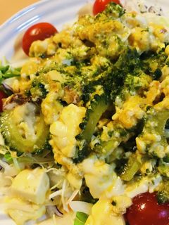 野菜炒め風●ゴーヤー玉子チャンプルー-レシピのメイン写真