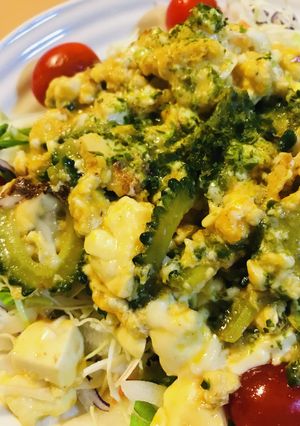 野菜炒め風●ゴーヤー玉子チャンプルー-レシピのメイン写真