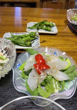 鯛のカルパッチョ-レシピのメイン写真