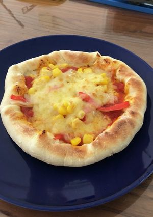 窯出し風！小さめおうちピザ-レシピのメイン写真