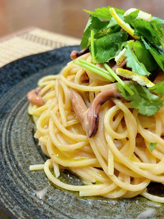 和えるだけ♪イカの塩辛と豆乳のパスタ✨-レシピのメイン写真