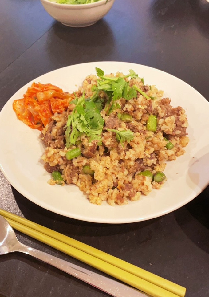 コストコのプルコギビーフで簡単旨い炒飯-レシピのメイン写真