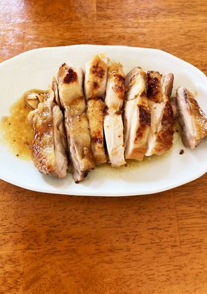 ハニーマスタードチキンステーキ-レシピのメイン写真