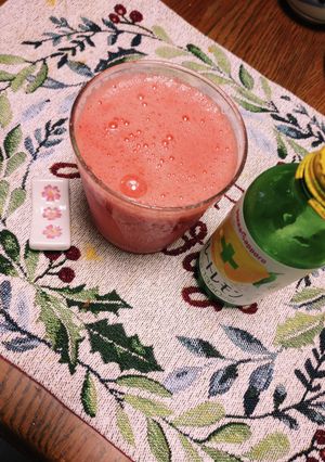 スイカのソーダシェイク-レシピのメイン写真