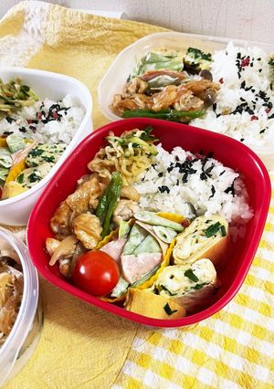 20230723お留守番お弁当-レシピのメイン写真