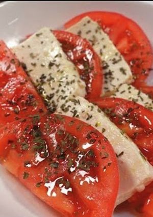 豆腐チーズのカプレーゼ-レシピのメイン写真