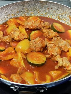 夏野菜のトマト煮!(^^)!-レシピのメイン写真