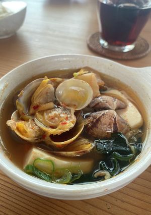 韓国風 ピリ辛アサリ汁-レシピのメイン写真