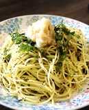 節約！！さっぱり♫しそわかめパスタ♡
