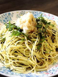 節約!!さっぱり♫しそわかめパスタ♡-レシピのメイン写真