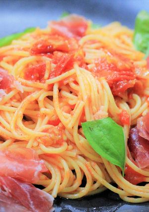トマトパスタ-レシピのメイン写真