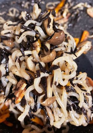 ひじきと糸こんにゃくの煮物-レシピのメイン写真