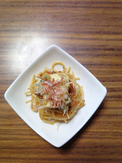 ヨウサマの減塩海苔佃煮の南高梅パスタ-レシピのメイン写真