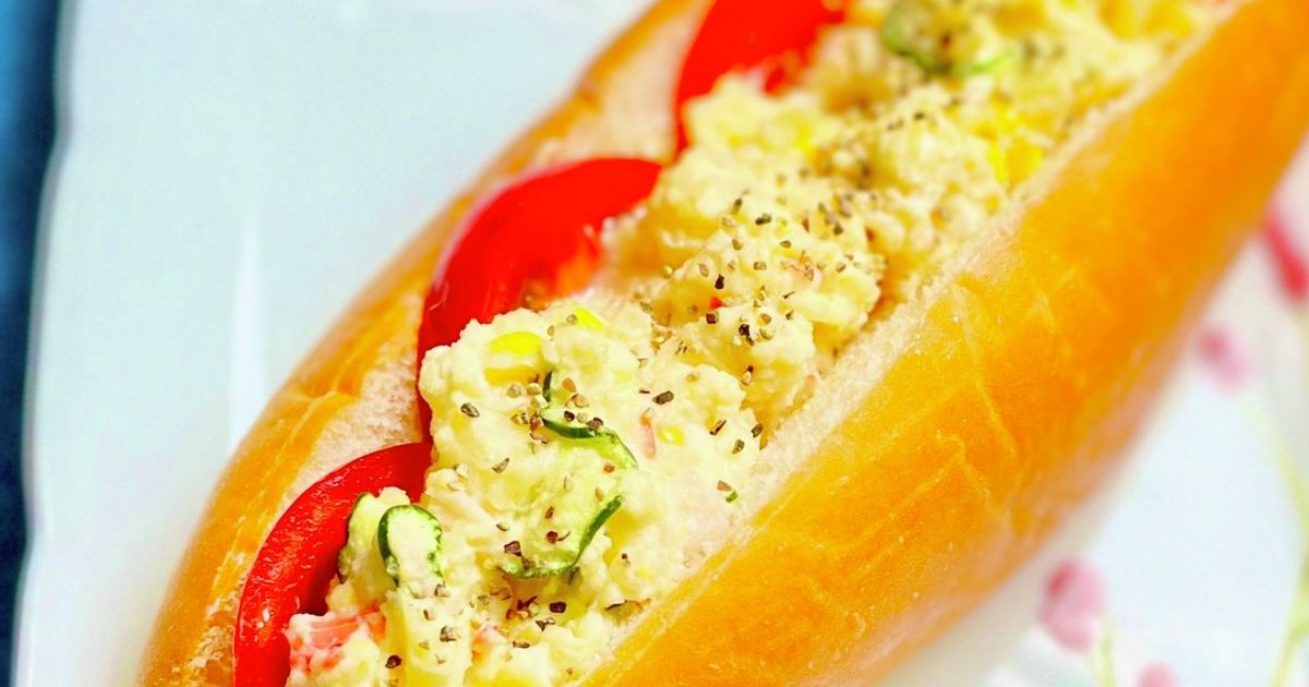 ぽてさらさん　専用 ぽてさらさん 専用 ポテサラのオープンサンド by そらしろう