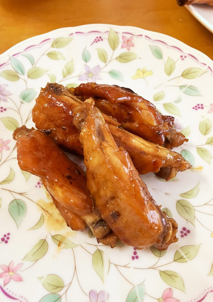 鶏手羽中のカレーしょうゆ焼き-レシピのメイン写真