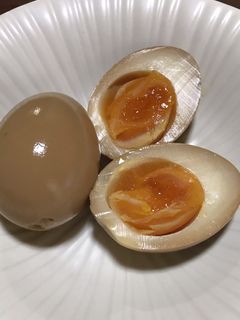 エバラ黄金の味で作る味付け玉子-レシピのメイン写真