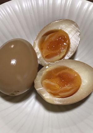 エバラ黄金の味で作る味付け玉子-レシピのメイン写真