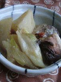 鯖缶で大根の味噌煮-レシピのメイン写真