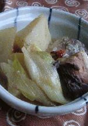 鯖缶で大根の味噌煮-レシピのメイン写真