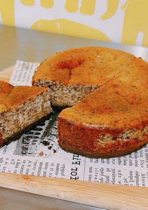 絶品！アールグレイのベイクドチーズケーキ-レシピのメイン写真