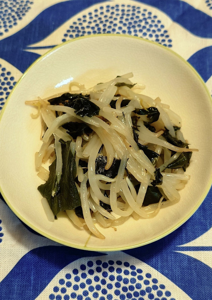 アイラップ完結 もやしとわかめの中華小鉢-レシピのメイン写真