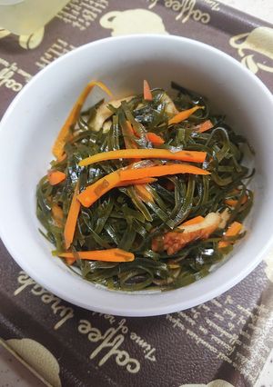 すき昆布の煮物-レシピのメイン写真
