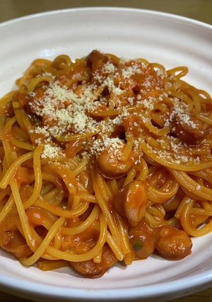 レンジで簡単♪ナポリタン-レシピのメイン写真