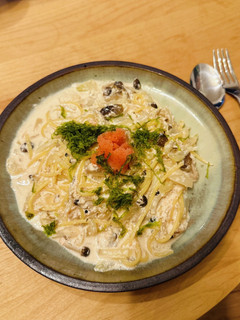 簡単!ワンパンで明太子ミルクパスタ♪-レシピのメイン写真