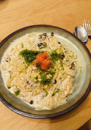 簡単！ワンパンで明太子ミルクパスタ♪-レシピのメイン写真