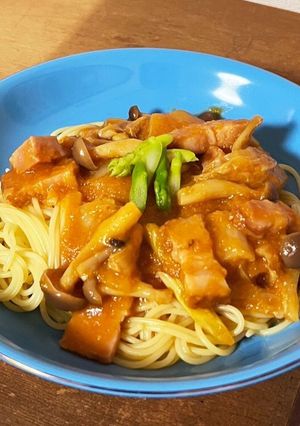 ♪時短　トマトパスタ♪-レシピのメイン写真