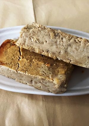 ずっしり！おからパウダーでバナナケーキ-レシピのメイン写真