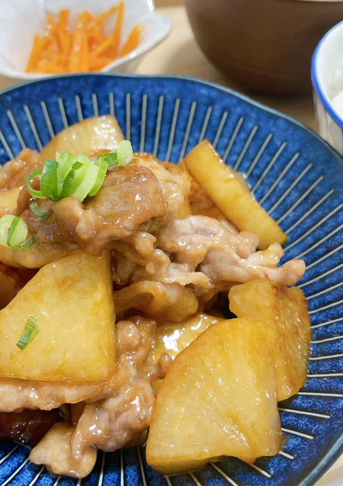 豚こまと大根の照り煮-レシピのメイン写真
