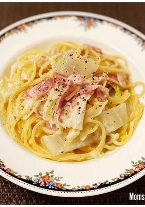 ベーコンと白菜のワンポットパスタ-レシピのメイン写真