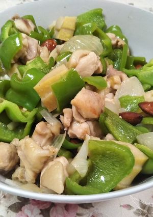 細くない鶏青椒肉絲-レシピのメイン写真