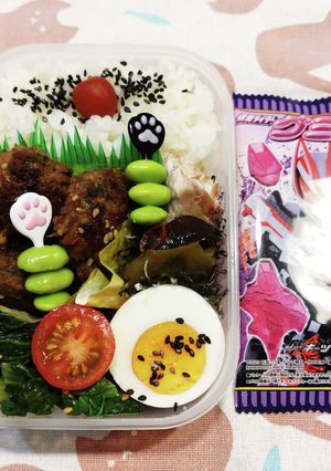 高１！男子弁当！ぶり塩焼き大葉つくね53-レシピのメイン写真