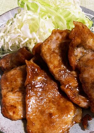 豚ロース肉の蒲焼-レシピのメイン写真