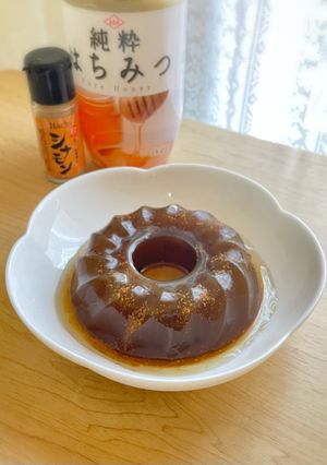ひんやりスイーツ♡ほうじ茶寒天ゼリー-レシピのメイン写真