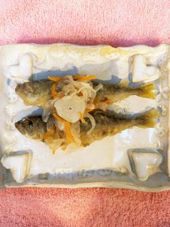 すし酢で作るあじの南蛮漬け-レシピのメイン写真
