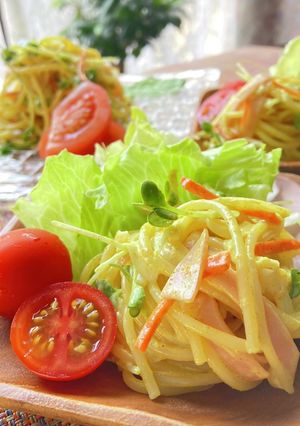 カレースパゲッティサラダ-レシピのメイン写真