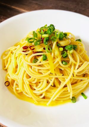 茗荷の和風ペペロンチーノ-レシピのメイン写真