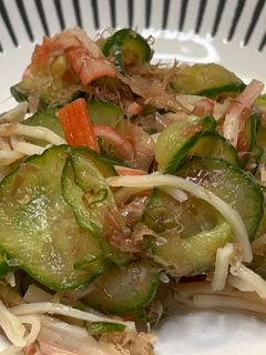 きゅうりとかにかまの酢の物-レシピのメイン写真