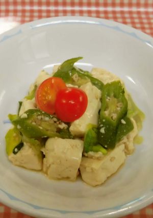 さっぱり☆オクラと豆腐のサラダ-レシピのメイン写真