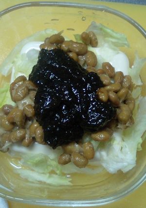 簡単☆岩のり納豆豆腐☆-レシピのメイン写真