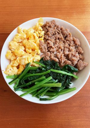 三色丼-レシピのメイン写真