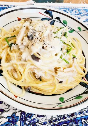 しらすのクリームパスタ-レシピのメイン写真