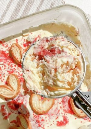 ストロベリーチーズケーキアイス-レシピのメイン写真